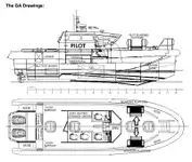 NEW BUILD - 12m Pilot & SAR boat (with twin outboard motors)